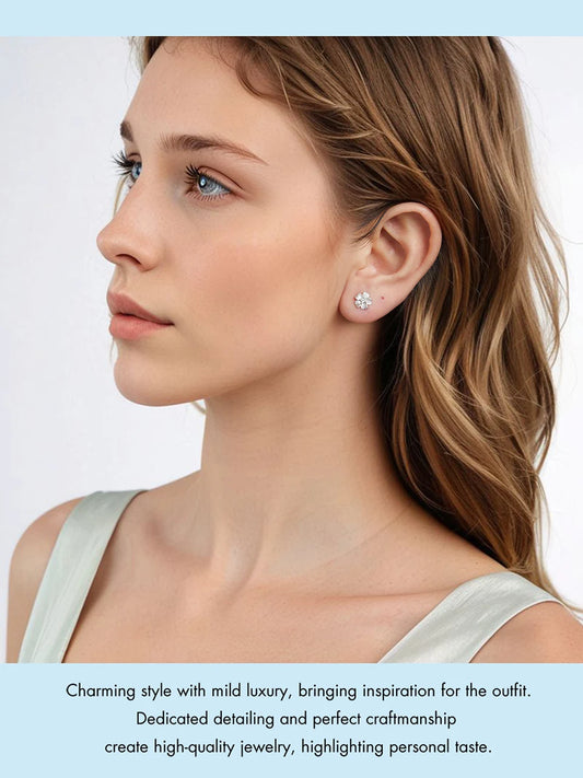 Flower Stud Earrings