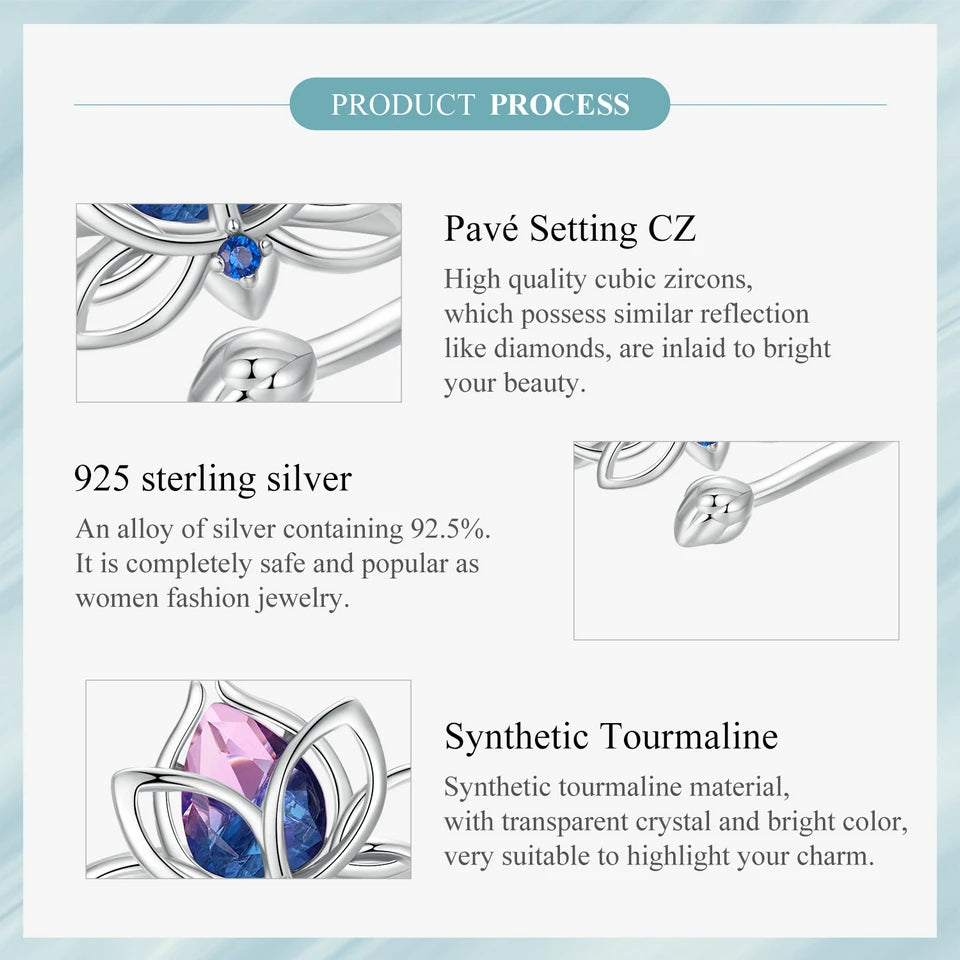 Lotus Adjustable Ring