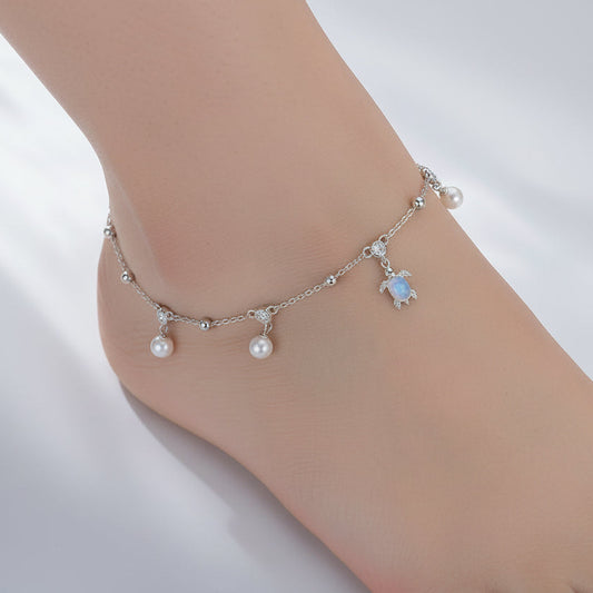 Turtle Snake Chain Anklet