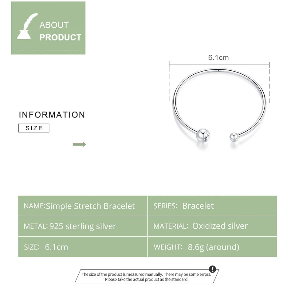 Threaded Beads Charm Bracelet