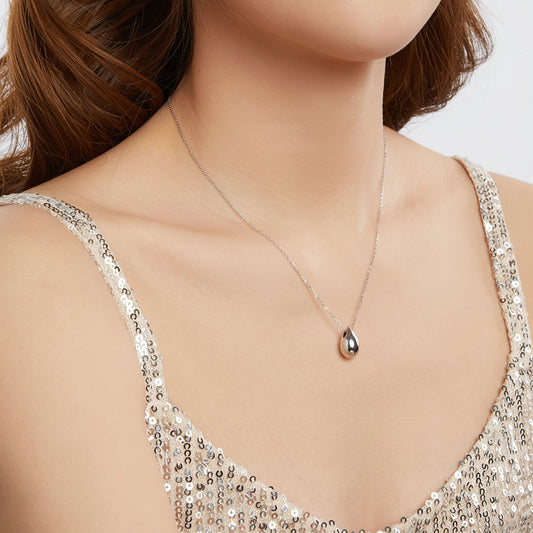 Teardrop Pendant Necklace