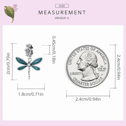 Dragonfly Charm Pendant