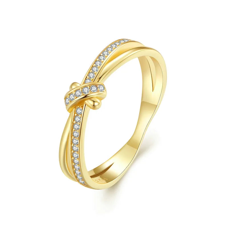 Double Knot Stackable Ring