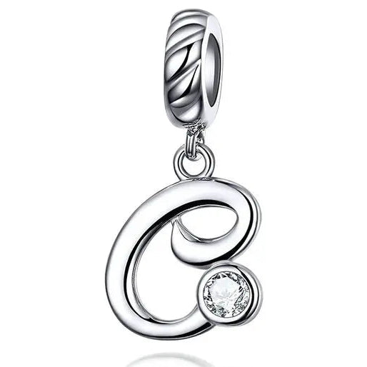 Alphabet Pendant Charm (A–Z)