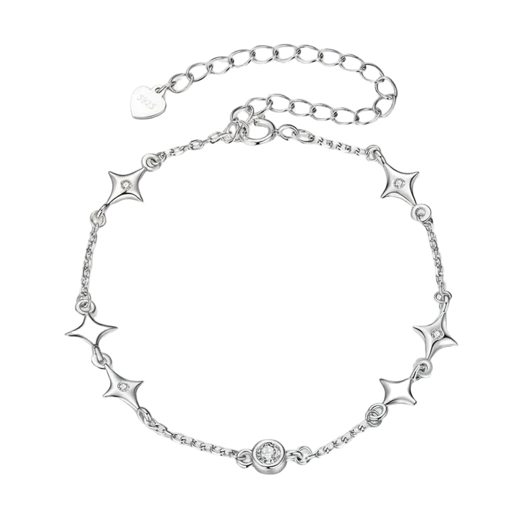 Starry CZ Chain Bracelet