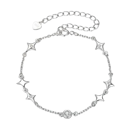 Starry CZ Chain Bracelet