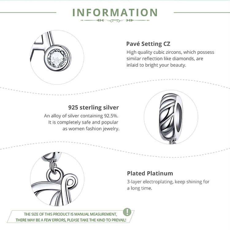 Initial Letter Pendant Necklace