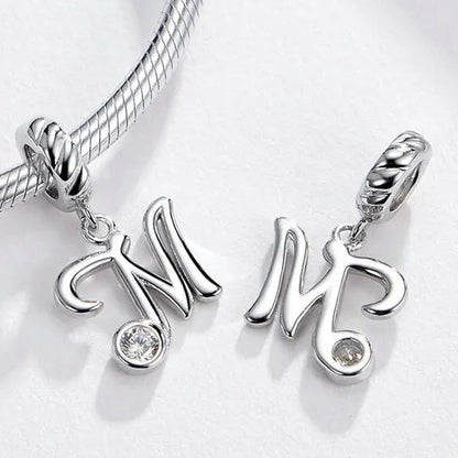 Alphabet Pendant Charm (A–Z)