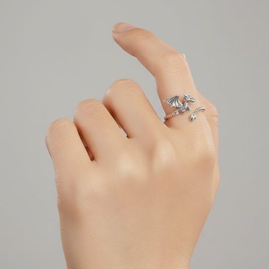 Adjustable Dragon Ring