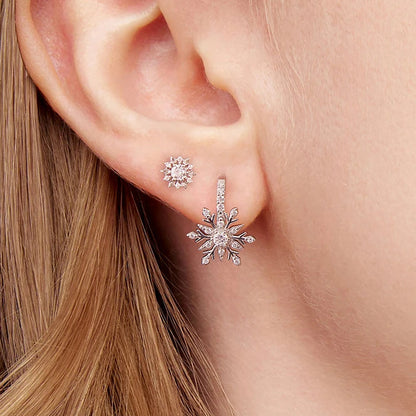 Snowflake Necklace, Earrings & Ring Set