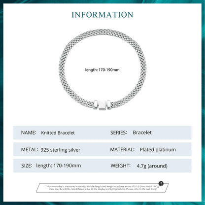 Square Buckle Chain Bracelet