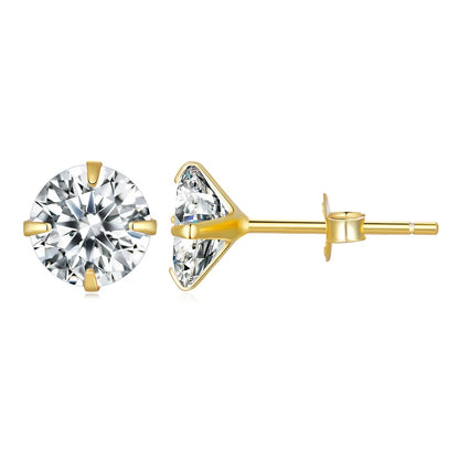 CZ Stud Earrings