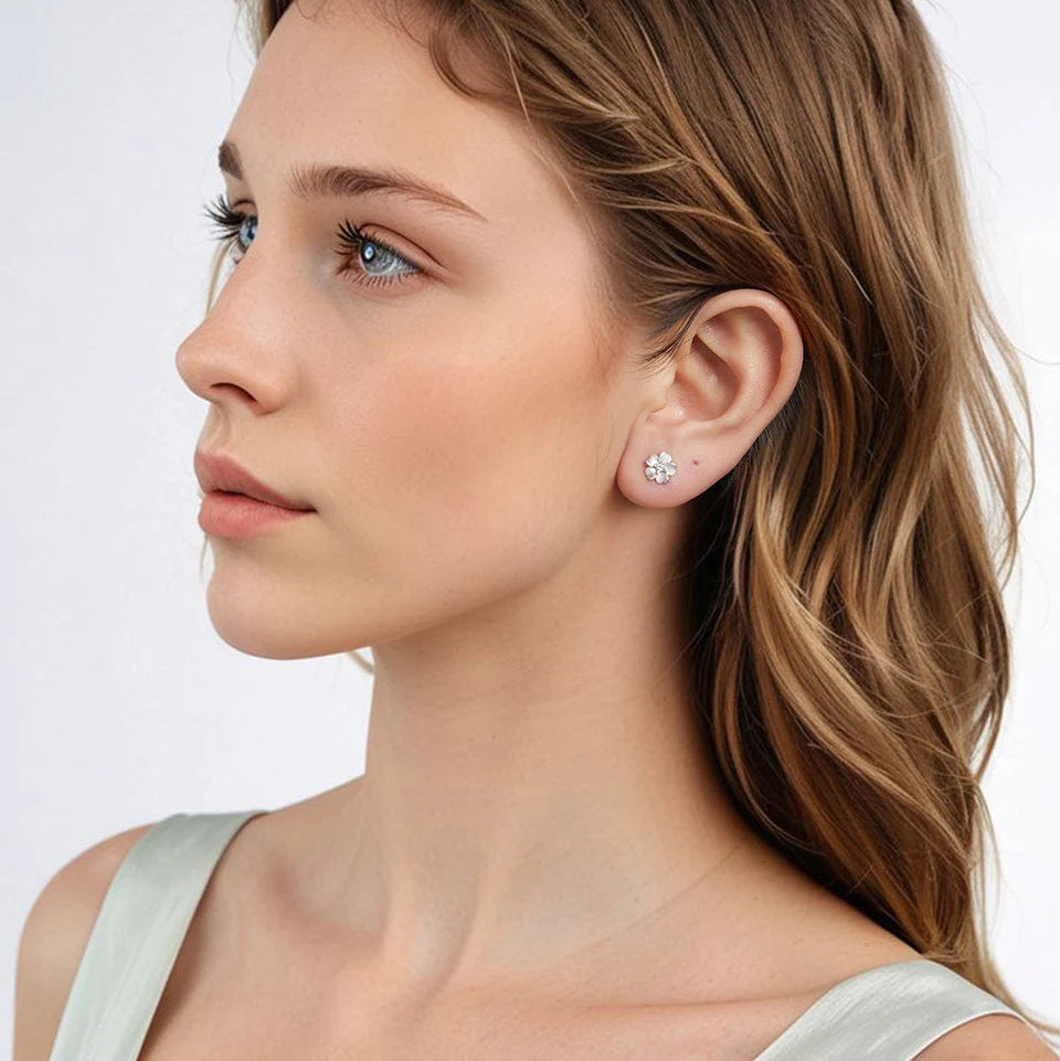 Flower Stud Earrings