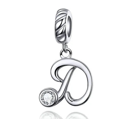 Alphabet Pendant Charm (A–Z)