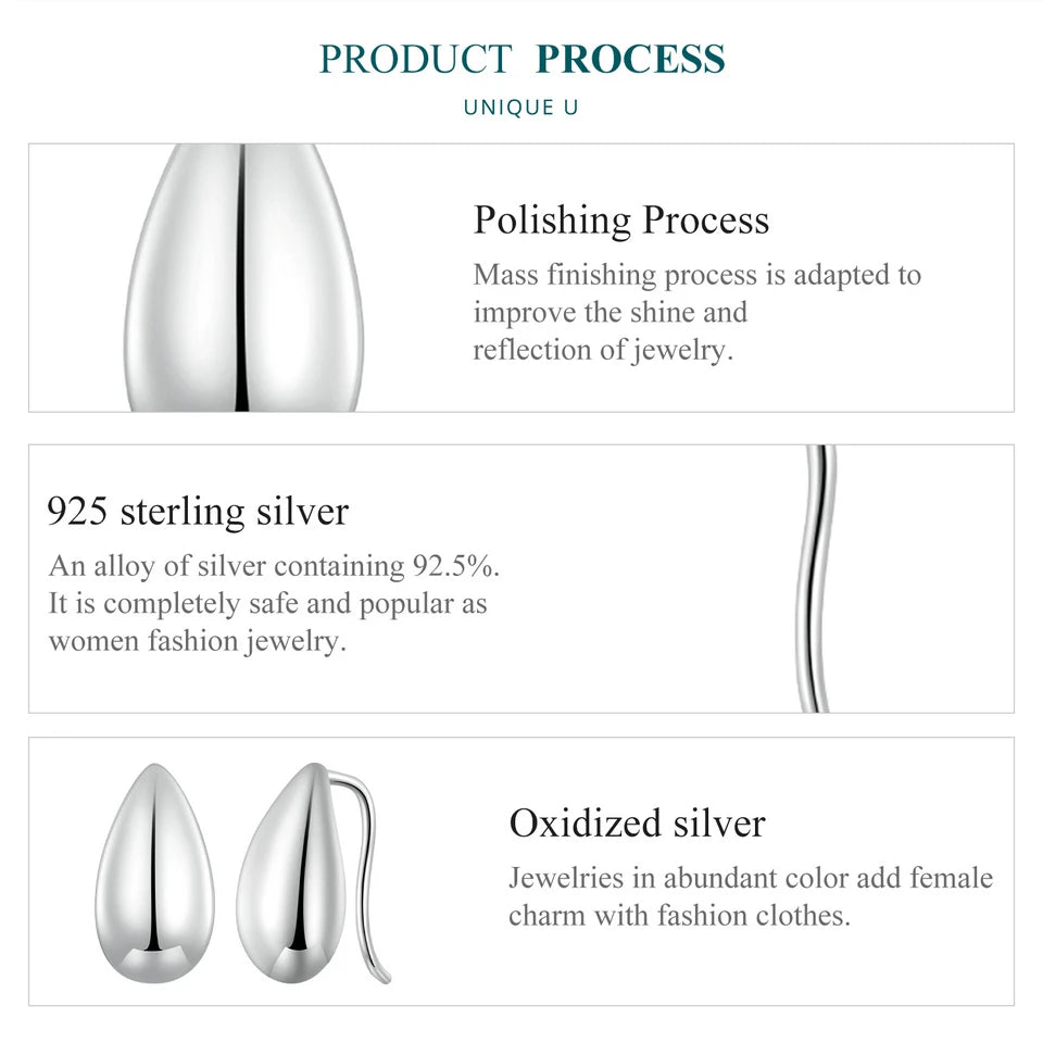 Waterdrop Stud Earrings