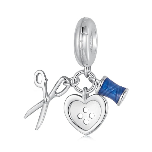 Tailor Sewing Charm Bead