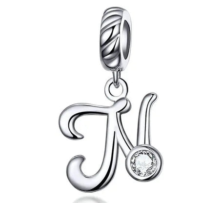 Alphabet Pendant Charm (A–Z)