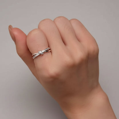Double Knot Stackable Ring