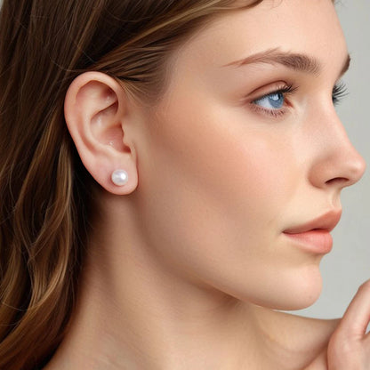 Freshwater Pearl Stud Earrings