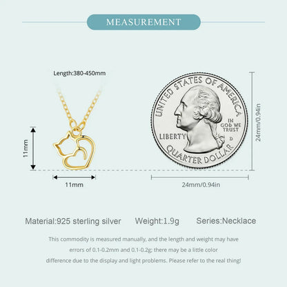 Cat Pendant Necklace