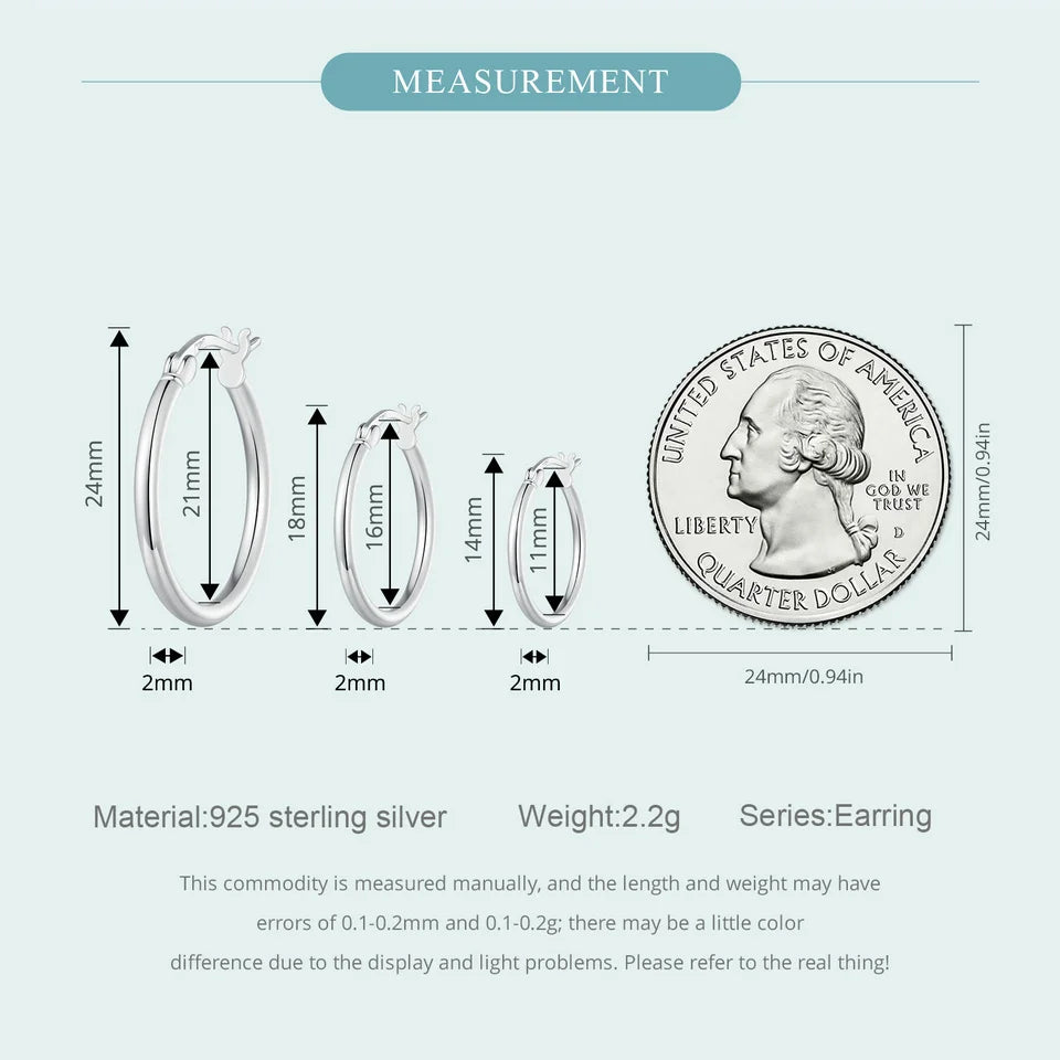 Classic Hoop Earrings