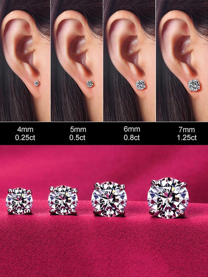 CZ Stud Earrings
