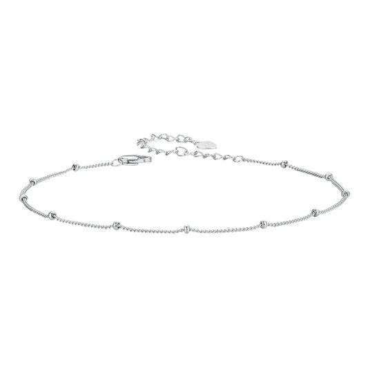 Snake Chain Heart Anklet