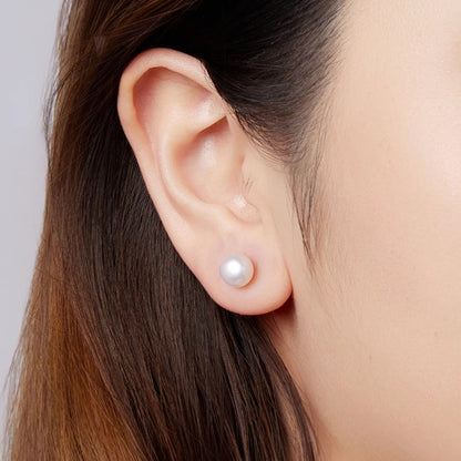 Freshwater Pearl Stud Earrings