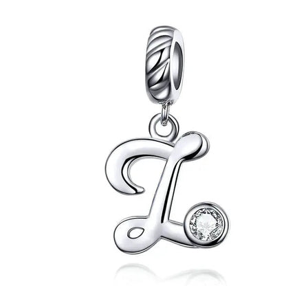 Alphabet Pendant Charm (A–Z)