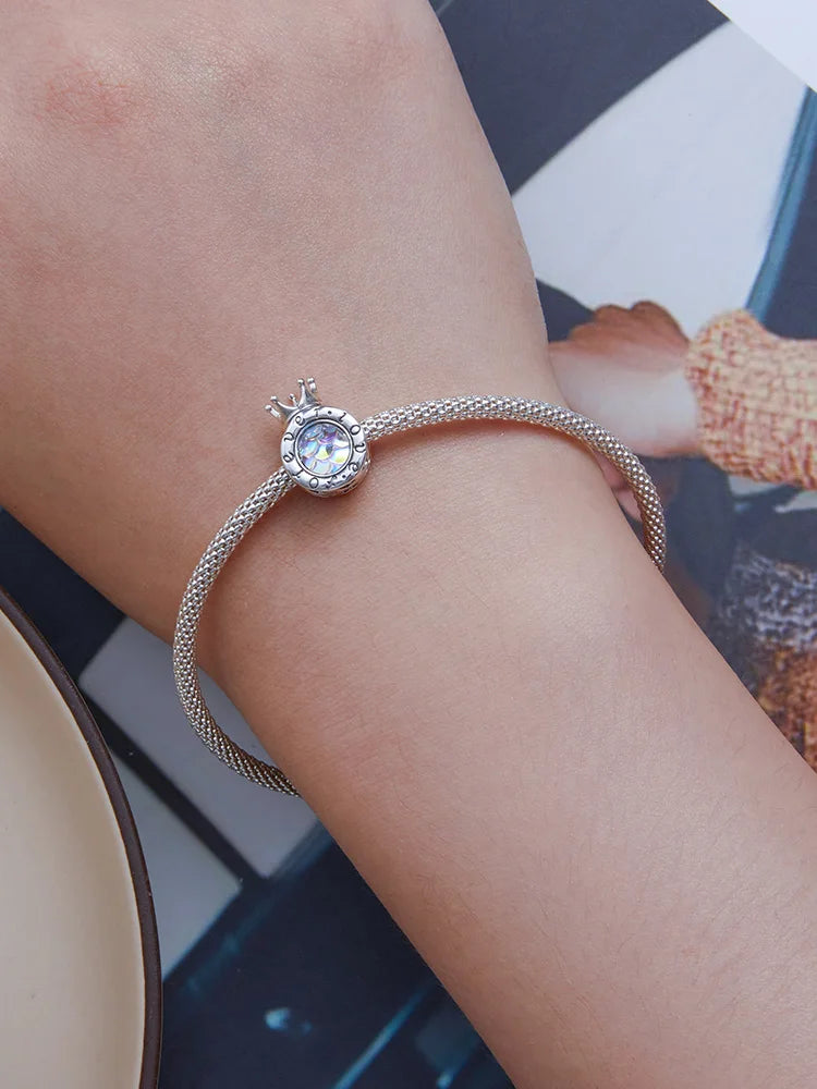 Royal Crown Love Charm Bead