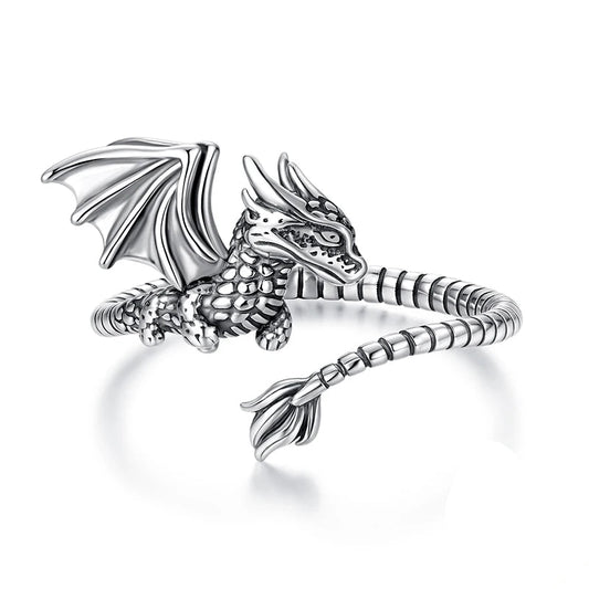 Adjustable Dragon Ring