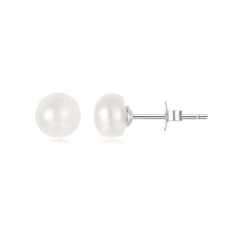 Freshwater Pearl Stud Earrings