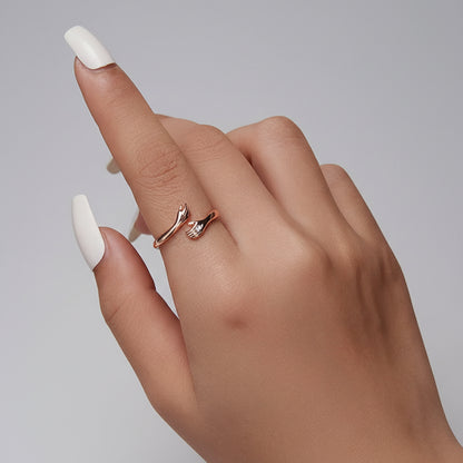 Hug Open Adjustable Ring