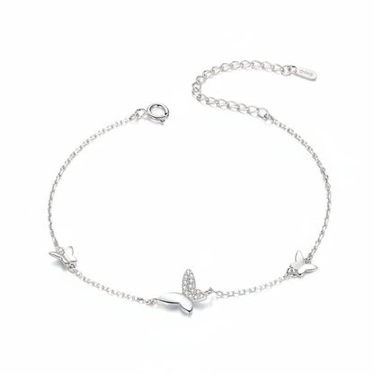 Flying Butterfly Chain Bracelet
