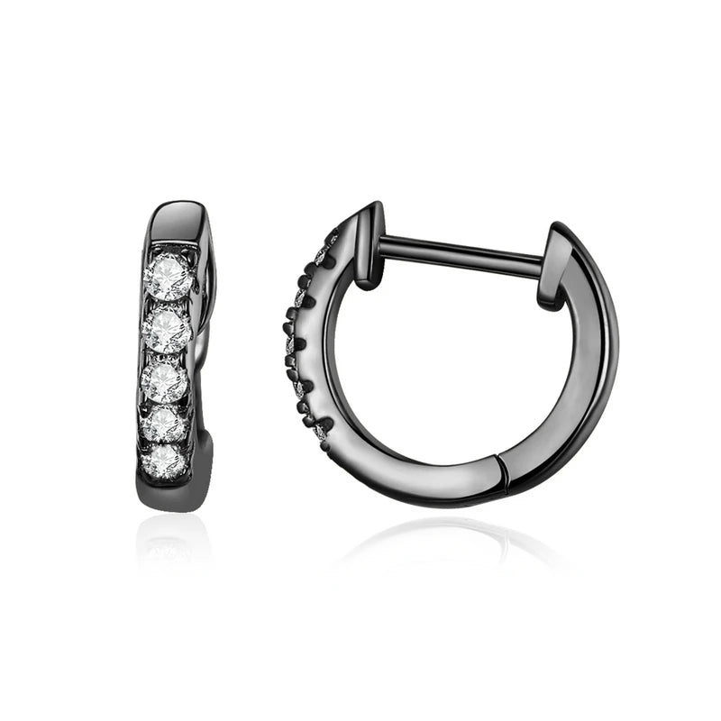 CZ Ear Cuff Hoop Earrings