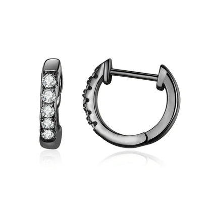 CZ Ear Cuff Hoop Earrings