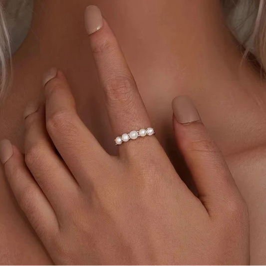 Natural Pearl Elegant Ring