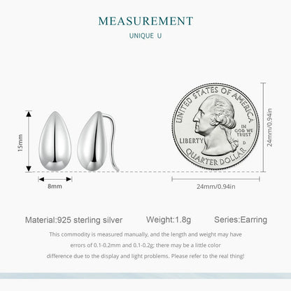 Waterdrop Stud Earrings