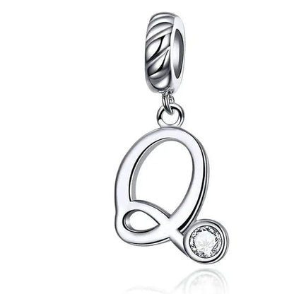 Alphabet Pendant Charm (A–Z)