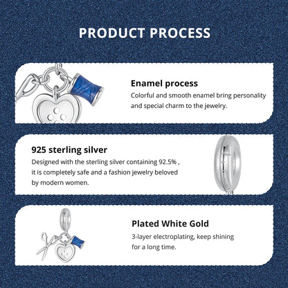 Tailor Sewing Charm Bead