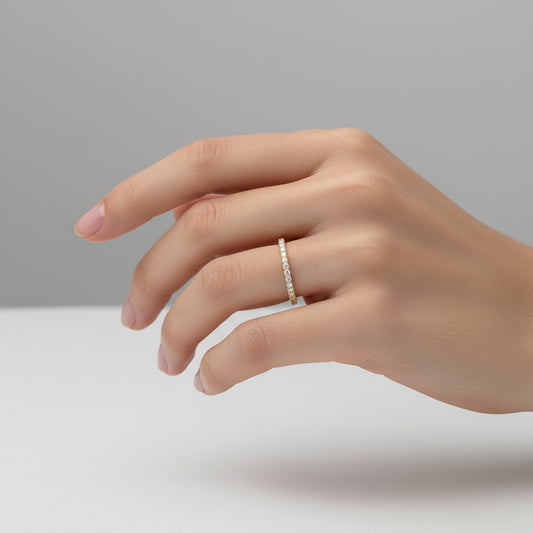 CZ Eternity Band Ring