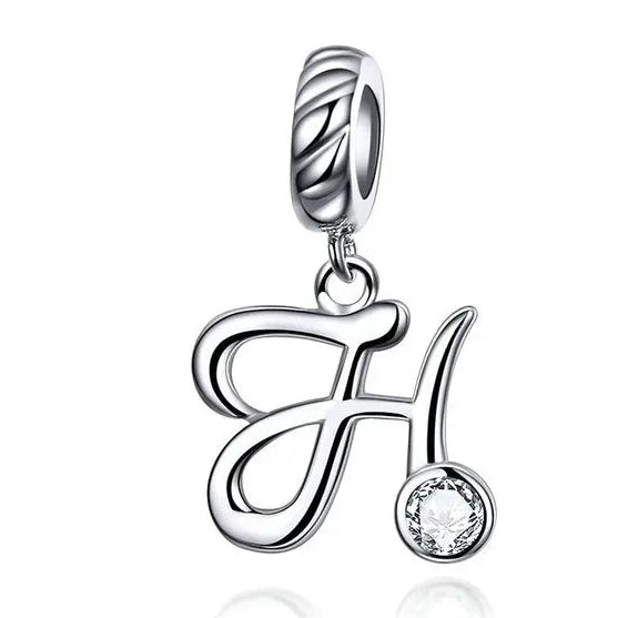 Alphabet Pendant Charm (A–Z)