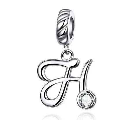 Alphabet Pendant Charm (A–Z)