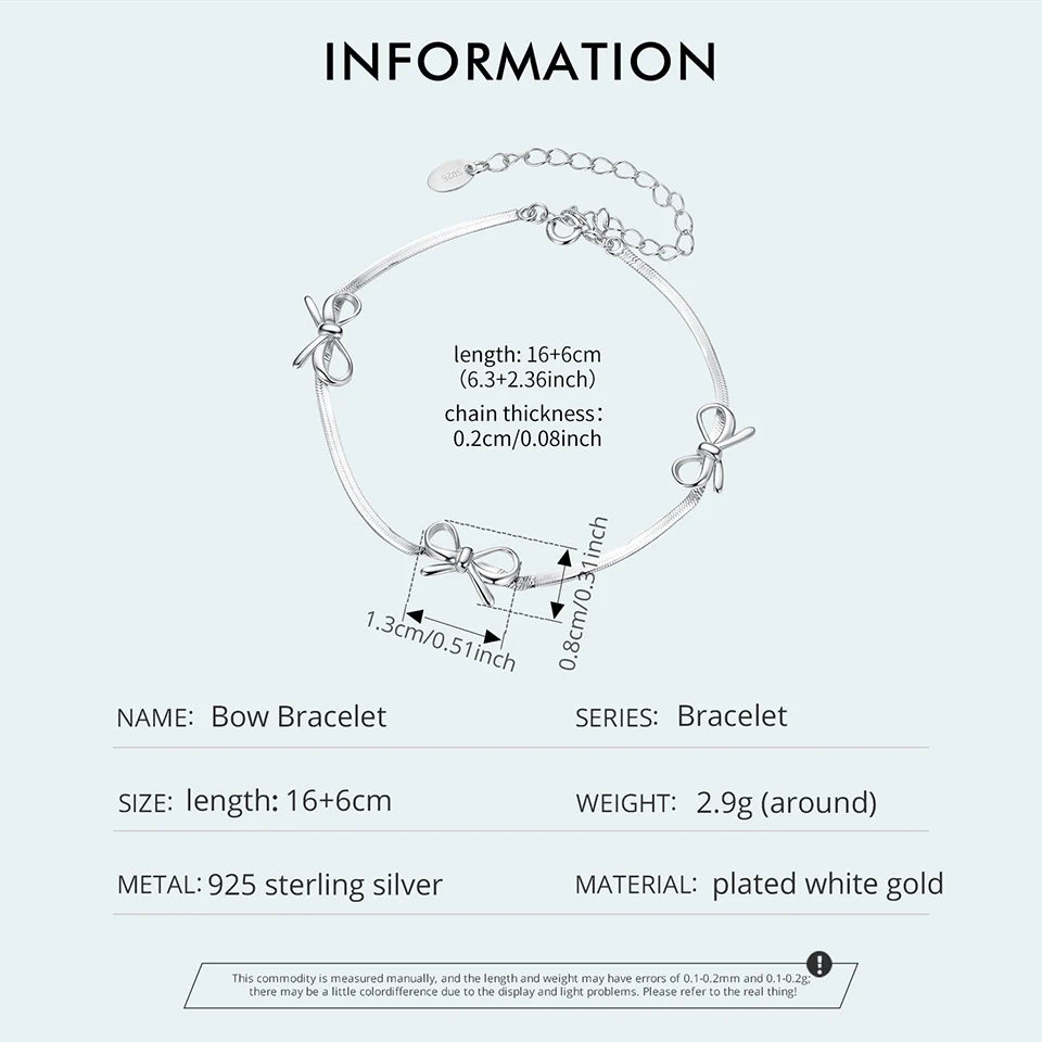 Bowknot Chain Bracelet