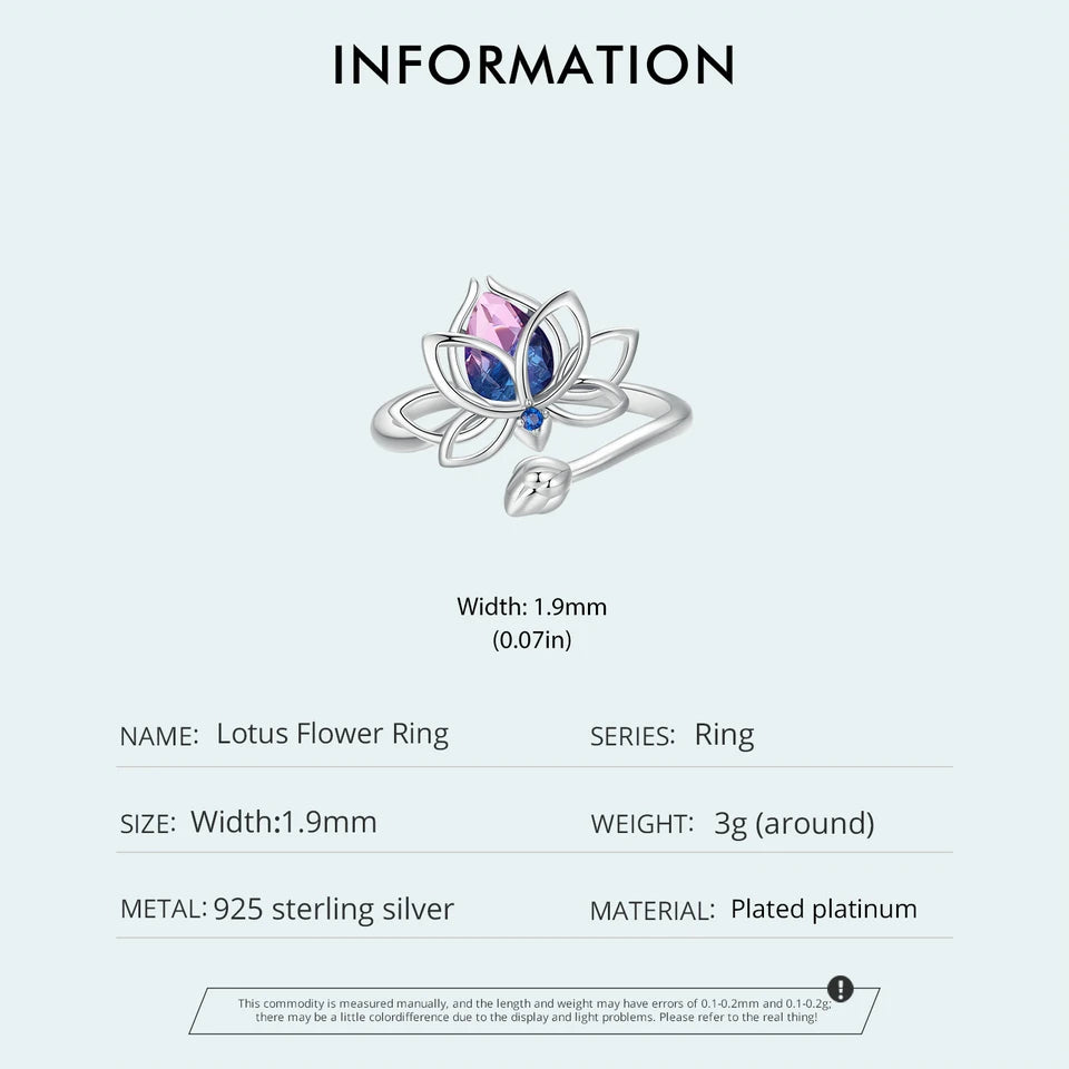 Lotus Adjustable Ring