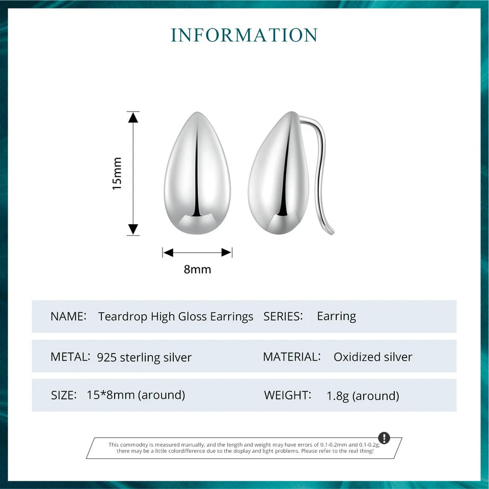 Waterdrop Stud Earrings