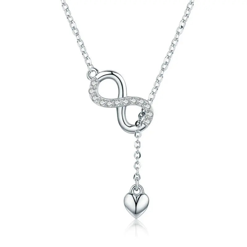 Infinity Love Pendant Necklace