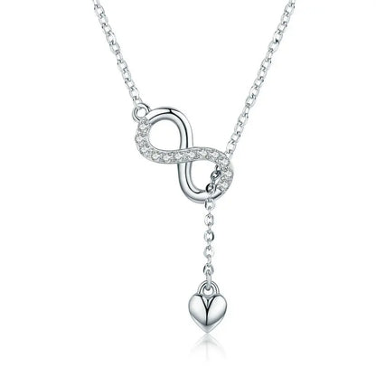 Infinity Love Pendant Necklace