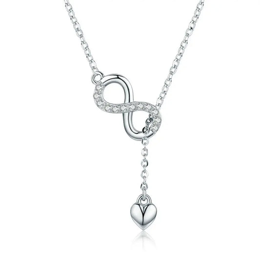 Infinity Love Pendant Necklace