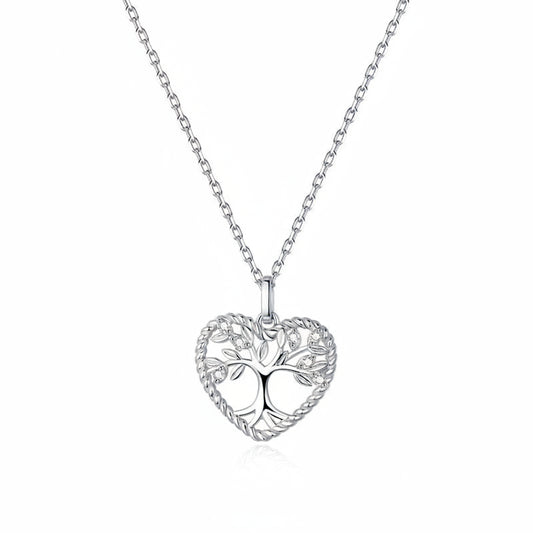 Tree of Life Heart Necklace